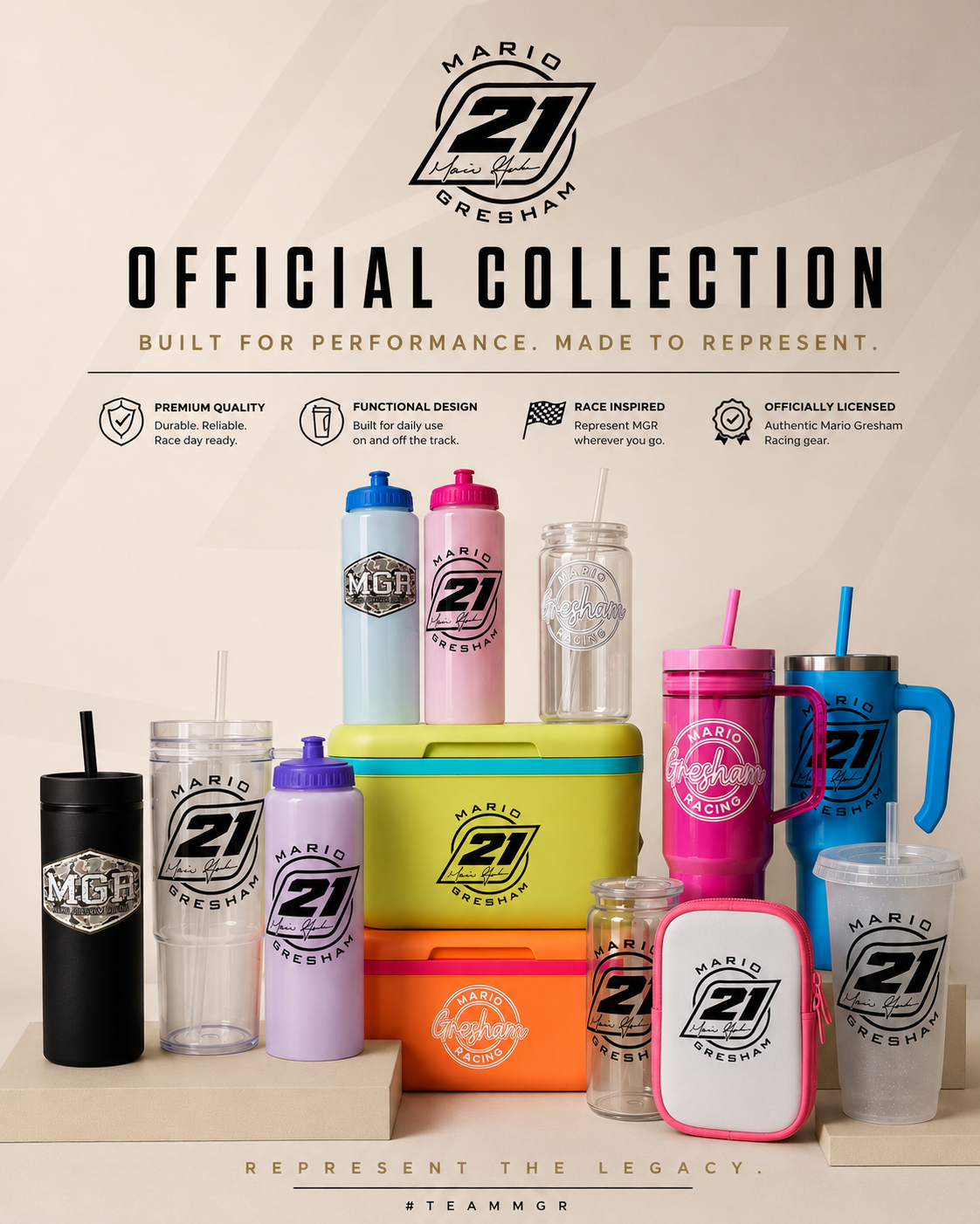 Cups, Coolers, and More