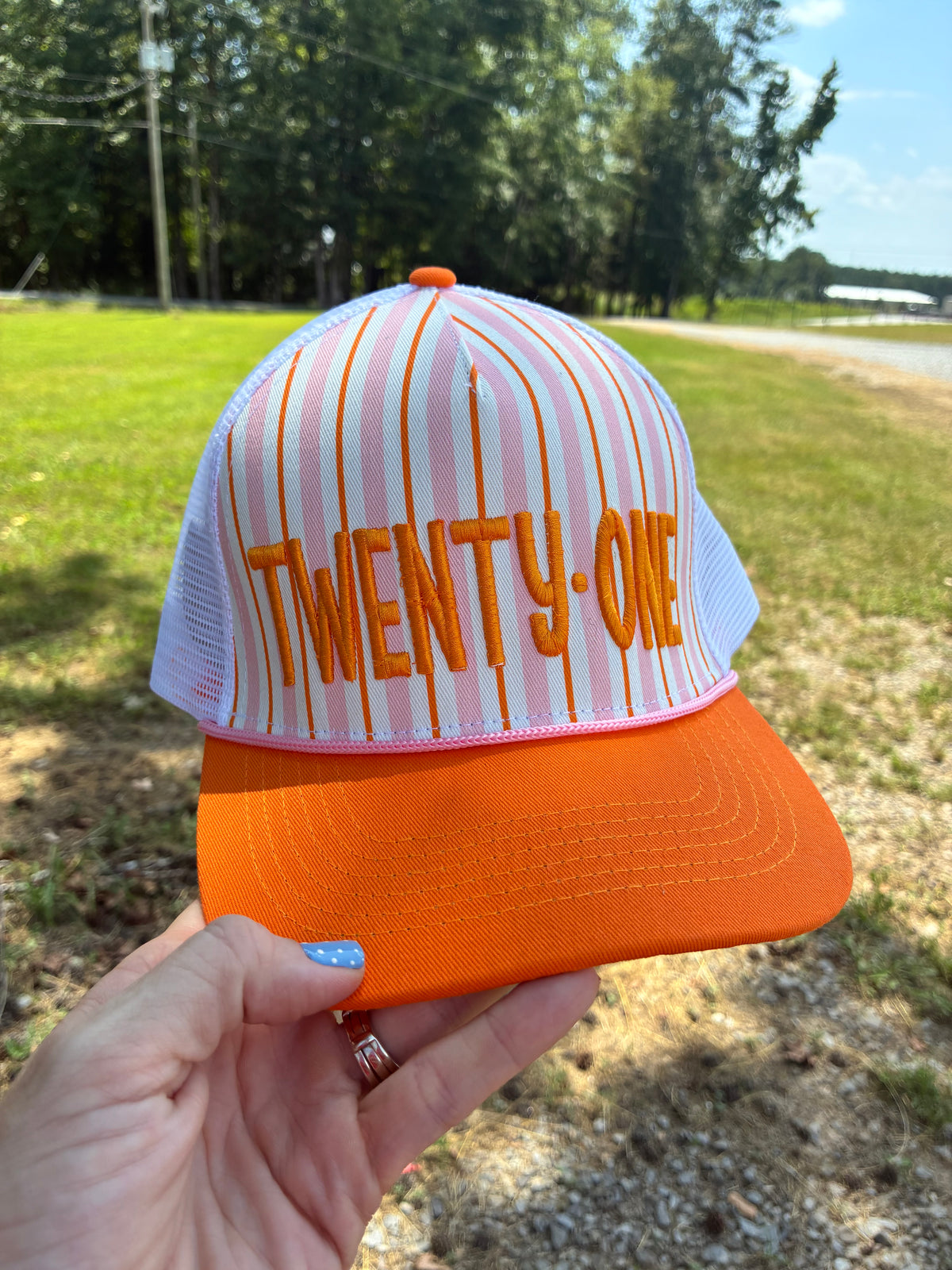 Twenty one rope SnapBack