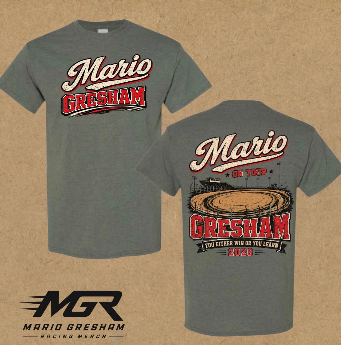 MGR on tour tee