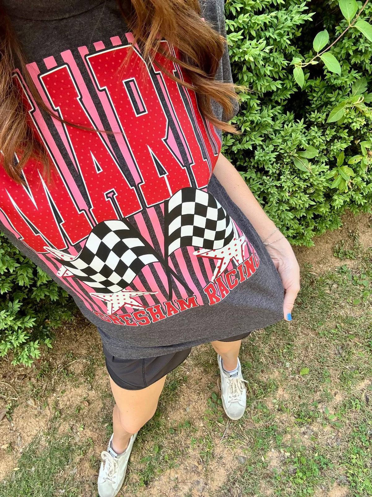 Checkered stars MGR tee