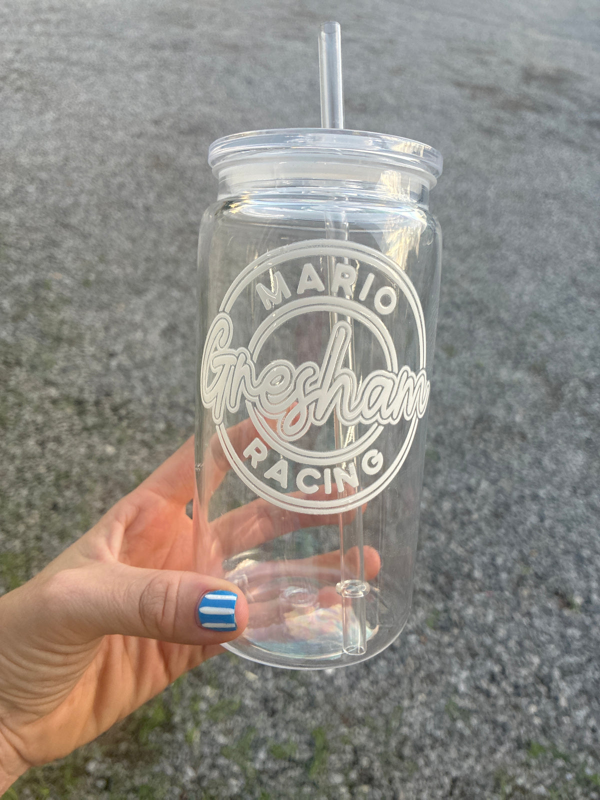 Plastic MGR logo cup