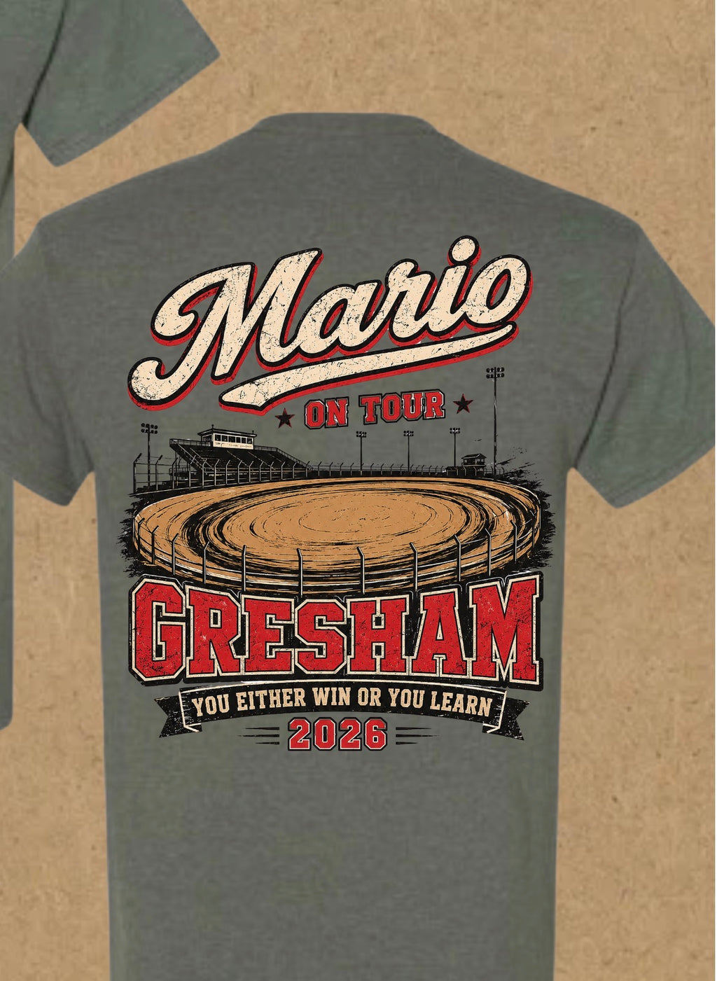 MGR on tour tee