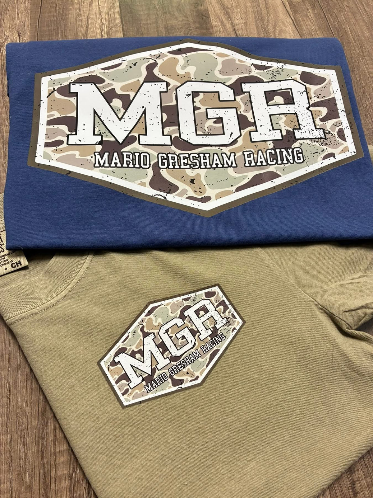 MGR camo logo tee