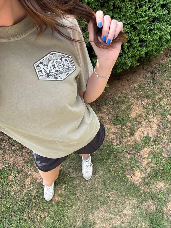 MGR camo logo tee