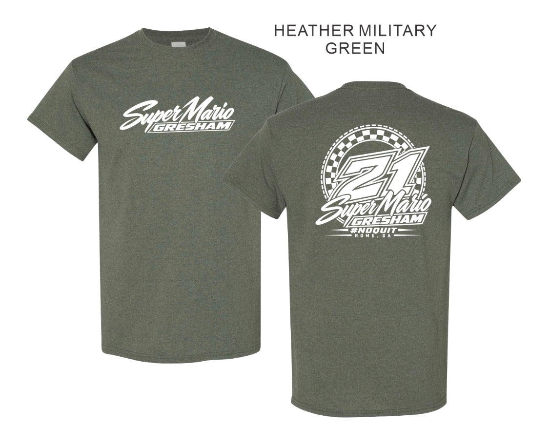 #NoQuit MGR Heather military green
