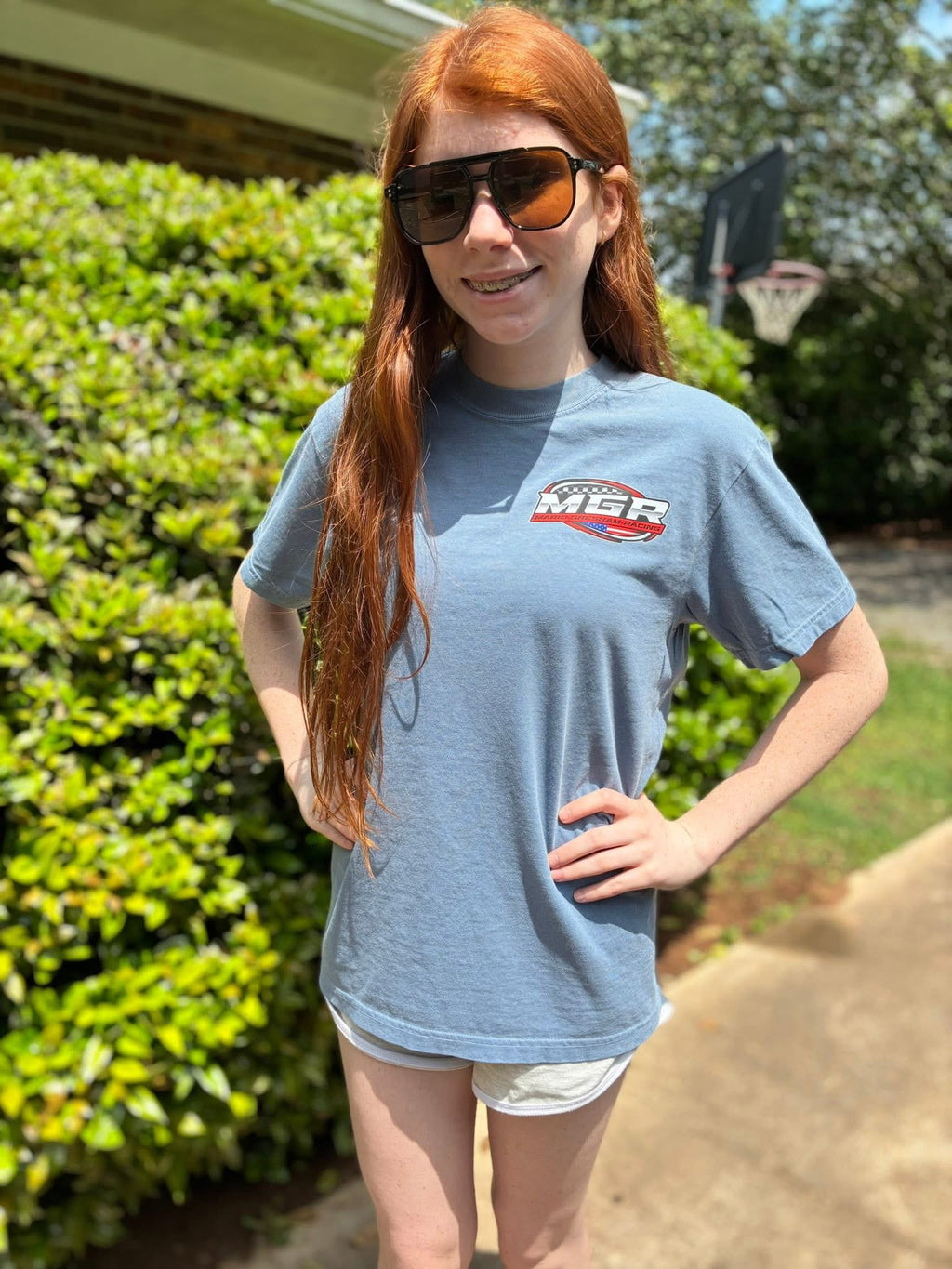 American MGR logo tee