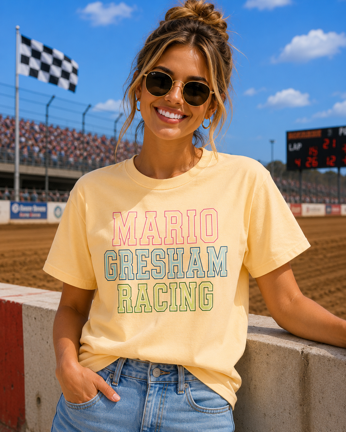Stacked MGR tee